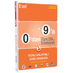 0dan 9a Türk Dili Ve Edebiyatı Konu Anlatımlı Soru Bankası-Tonguç Akademi Yayınları