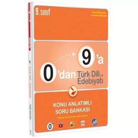 0dan 9a Türk Dili Ve Edebiyatı Konu Anlatımlı Soru Bankası-Tonguç Akademi Yayınları