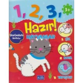1 2 3 Hazır Hayvanlar 3 Yaş-Parıltı Yayıncılık