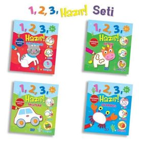 1 - 2 - 3 Hazır Seti - 4 Kitap Takım - Parıltı Yayınları