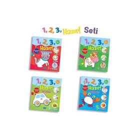 1 - 2 - 3 Hazır Seti - 4 Kitap Takım - Parıltı Yayınları