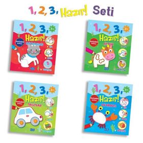 1 - 2 - 3 Hazır Seti - 4 Kitap Takım - Parıltı Yayınları