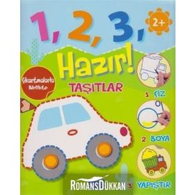 1 2 3 Hazır! Taşıtlar 2+ Yaş Kollektif Parılyı Yayıncılık