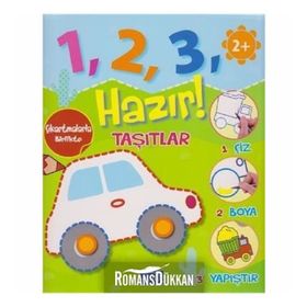 1 2 3 Hazır! Taşıtlar 2+ Yaş Kollektif Parılyı Yayıncılık