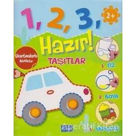 1 2 3 Hazır! Taşıtlar 2+ Yaş Kollektif Parılyı Yayıncılık