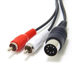 1.5 Metre 7 Pin Din Rca Kablo