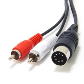 1.5 Metre 7 Pin Din Rca Kablo