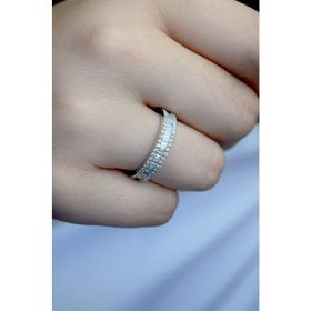 1.68 ct Modern Tasarım Tamtur Baget Pırlanta Yüzük