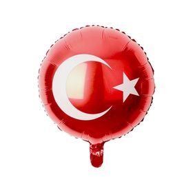 1 Adet Türk Bayrağı Folyo Balon
