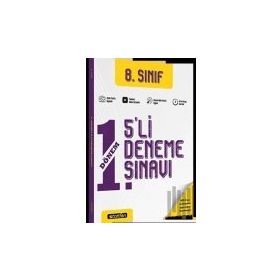 1. Dönem 5'li Deneme Sınavı Startfen Yayınları