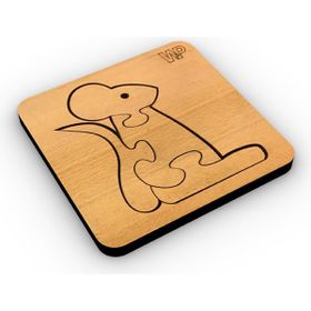 1 Fark Hayvanlar Serisi Fare Ahşap Eğitici Puzzle