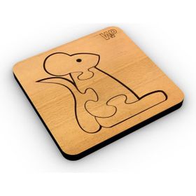 1 Fark Hayvanlar Serisi Fare Ahşap Eğitici Puzzle
