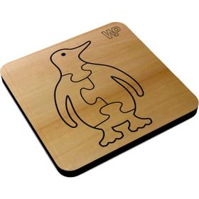 1 Fark Hayvanlar Serisi Penguen Ahşap Eğitici Puzzle