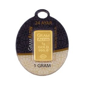 1 gr 24 Ayar Külçe Altın