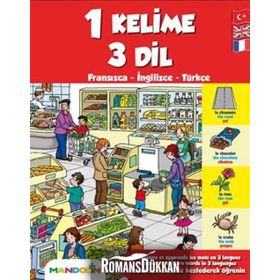 1 KELIME 3 DIL FRANSIZCA - İNGİLİZCE - TÜRKÇE - KOLEKTIF