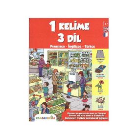 1 KELIME 3 DIL FRANSIZCA - İNGİLİZCE - TÜRKÇE - KOLEKTIF