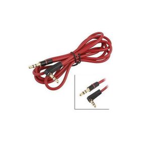 1 Metre Kırmızı Stereo Aux Kablo