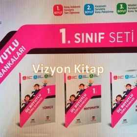 1. Sınıf 3 Boyutlu Soru Bankası Seti - Zekaküpü Yayınları