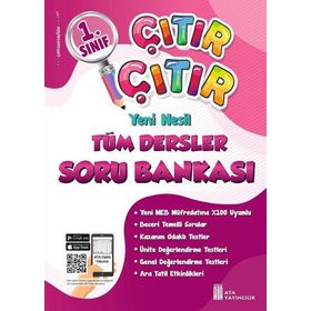 1.Sınıf Ata Test Tüm Dersler Soru Bankası - Ata Yayıncılık