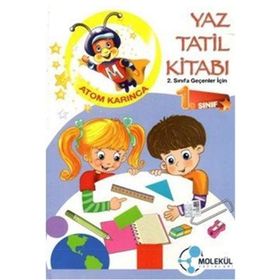 1. Sınıf Atom Karınca Yaz Tatil Kitabı Molekül Yayınları