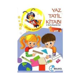 1. Sınıf Atom Karınca Yaz Tatil Kitabı Molekül Yayınları