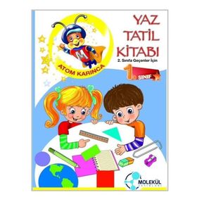 1. Sınıf Atom Karınca Yaz Tatil Kitabı Molekül Yayınları