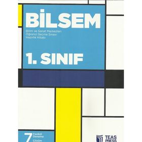 1.Sınıf Bilsem Çözümlü 7 Fasikül Deneme Teas Press Eğitim