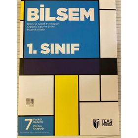 1.Sınıf Bilsem Çözümlü 7 Fasikül Deneme Teas Press Eğitim