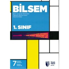 1.Sınıf Bilsem Çözümlü 7 Fasikül Deneme Teas Press Eğitim