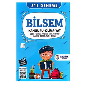 1. Sınıf Bilsem Deneme Sınavı Tamamı Video Çözümlü 5'li Deneme Ardışık Yayınları