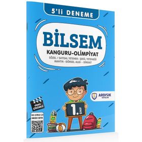 1. Sınıf Bilsem Deneme Sınavı Tamamı Video Çözümlü 5'li Deneme Ardışık Yayınları