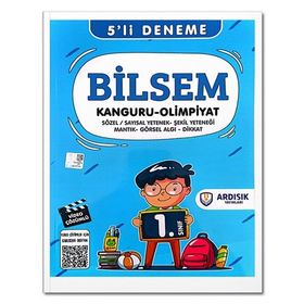 1. Sınıf Bilsem Deneme Sınavı Tamamı Video Çözümlü 5'li Deneme Ardışık Yayınları