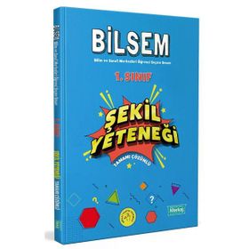 1. Sınıf Bilsem Hazırlık Şekil Yeteneği Tamamı Çözümlü - Markaj Yayınları