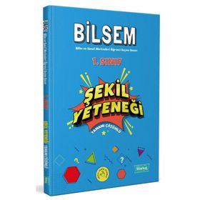 1. Sınıf Bilsem Hazırlık Şekil Yeteneği Tamamı Çözümlü - Markaj Yayınları
