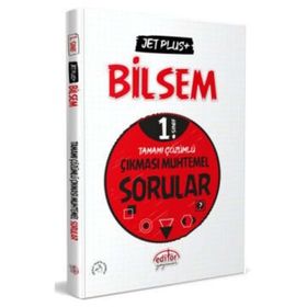 1. Sınıf Bilsem Jet Plus+ Tamamı Çözümlü Çıkması Muhtemel Sorular - Editör Yayınları
