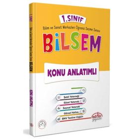 1. Sınıf Bilsem Konu Anlatımlı Editör Yayınevi