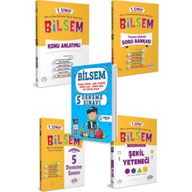 1. Sınıf Bilsem Sınavlarına Hazırlık Seti Yeni Tarz Sorular Editör Yayınları