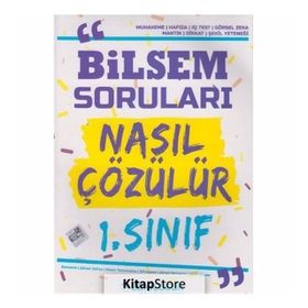 1. Sınıf Bilsem Soruları Nasıl Çözülür - Zeki Çocuk Yayınları