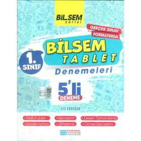 1. Sınıf Bilsem Tablet 5'li Deneme - Evrensel İletişim Yayınları