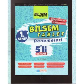 1. Sınıf Bilsem Tablet 5'li Evrensel Yayınları