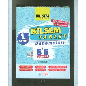 1. Sınıf Bilsem Tablet 5'li Evrensel Yayınları