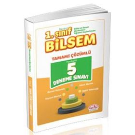 1. Sınıf Bilsem Tamamı Çözümlü 5 Deneme Editör Yayınları