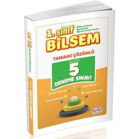 1. Sınıf Bilsem Tamamı Çözümlü 5 Deneme Editör Yayınları