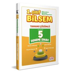 1. Sınıf Bilsem Tamamı Çözümlü 5 Deneme Editör Yayınları