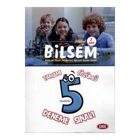 1. Sınıf Bilsem Tamamı Çözümlü 5 Deneme Sınavı Data Yayınları
