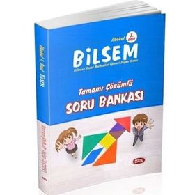 1.Sınıf Bilsem Tamamı Çözümlü Soru Bankası Data Yayınları