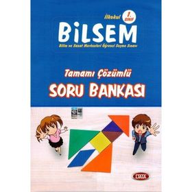 1.Sınıf Bilsem Tamamı Çözümlü Soru Bankası Data Yayınları