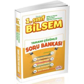 1.Sınıf Bilsem Tamamı Çözümlü Soru Bankası Editör Yayınları