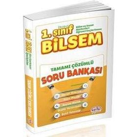 1.Sınıf Bilsem Tamamı Çözümlü Soru Bankası Editör Yayınları