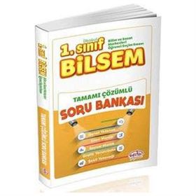 1.Sınıf Bilsem Tamamı Çözümlü Soru Bankası Editör Yayınları